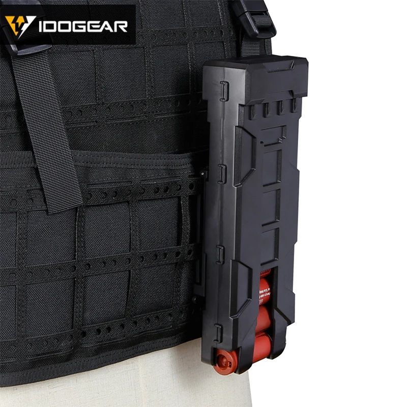 IDOGEAR дробилка манекен патроны мешок 10 патронов 12GA снаряды чехол Перезагрузка