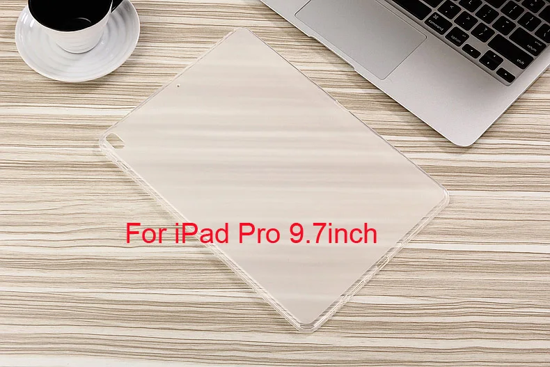 For iPad Pro 9.7 Прозрачный чехол, внутренний матовый мягкий чехол из ТПУ для iPad Mini Pro Air 2 4 5 6 7 8 9 9,7 ''10,5'' 12,9 '''' - Цвет: For iPad Pro 9.7