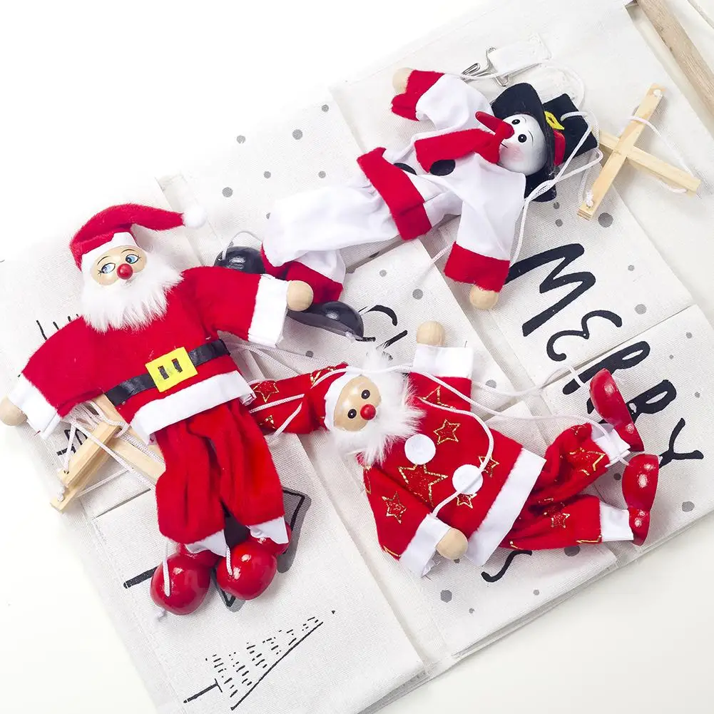 Christmas Hanging Decoration Doll Innovative Santa Clau Snowman Children's Toys For Home Tree Wall Windows Decor | Дом и сад