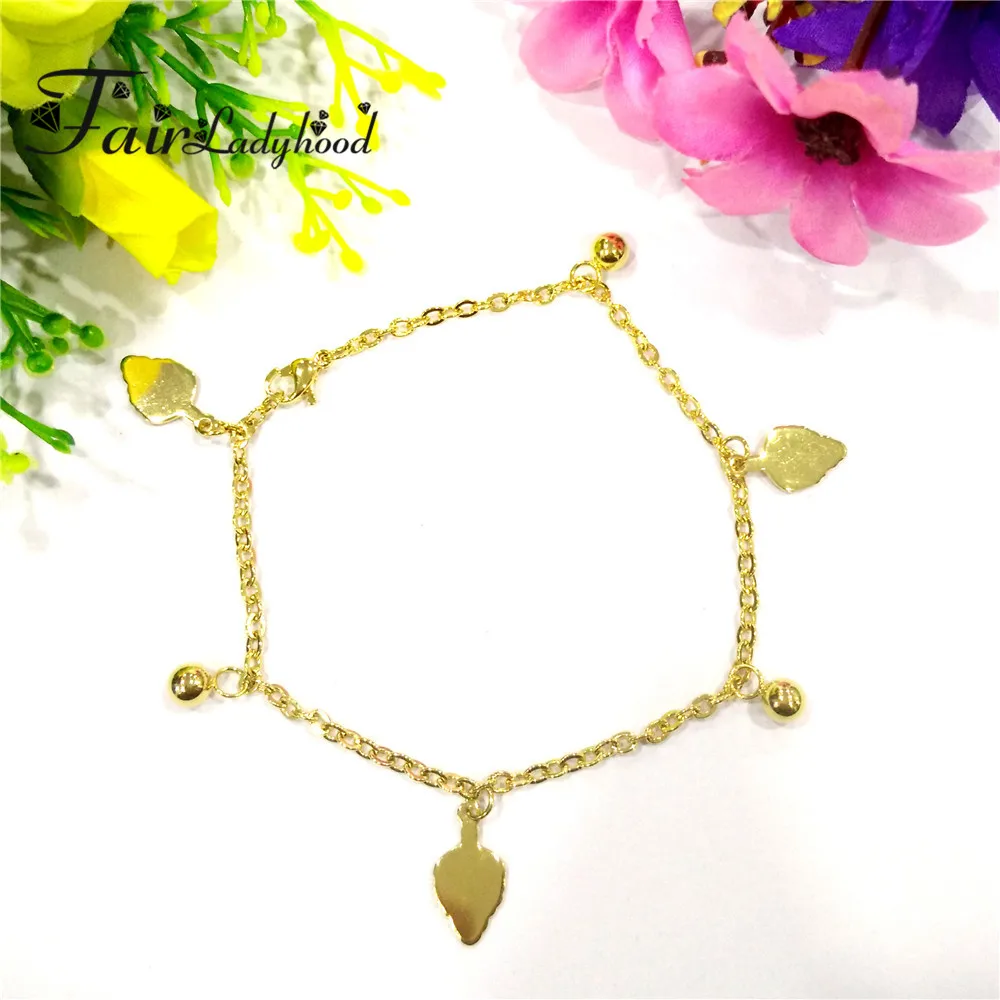 FairLadyHood 316L Нержавеющая сталь Bijoux Femme Золотая елка браслет для Для женщин Jewelry