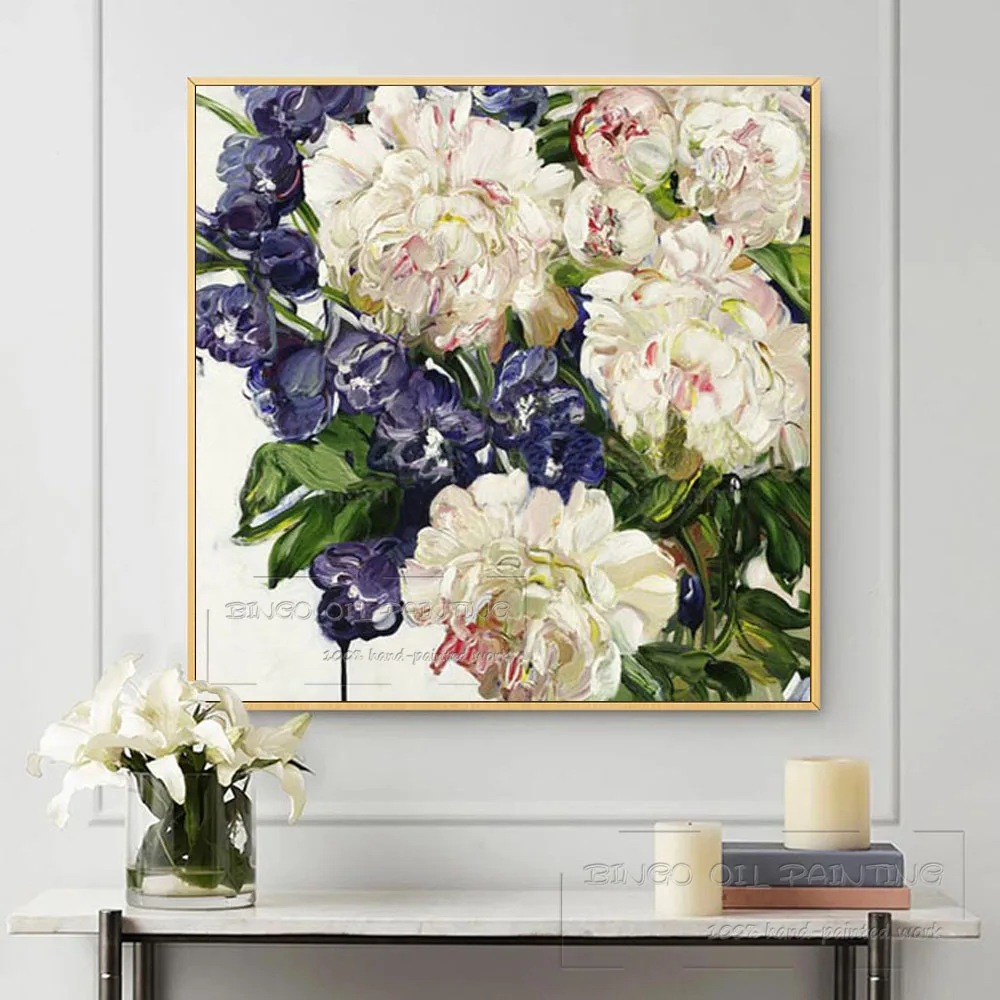 Искусный художник ручная роспись высокое качество современные абстрактные