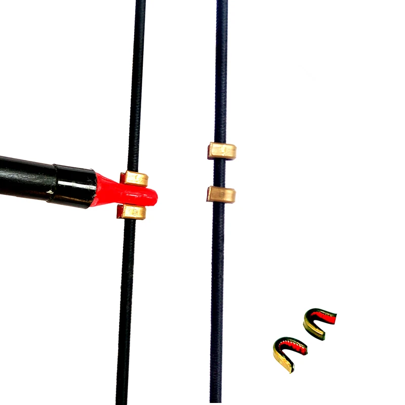 

10pcs Bow String Buckle For Stabilizing the Bow, Suitable For Various Bow