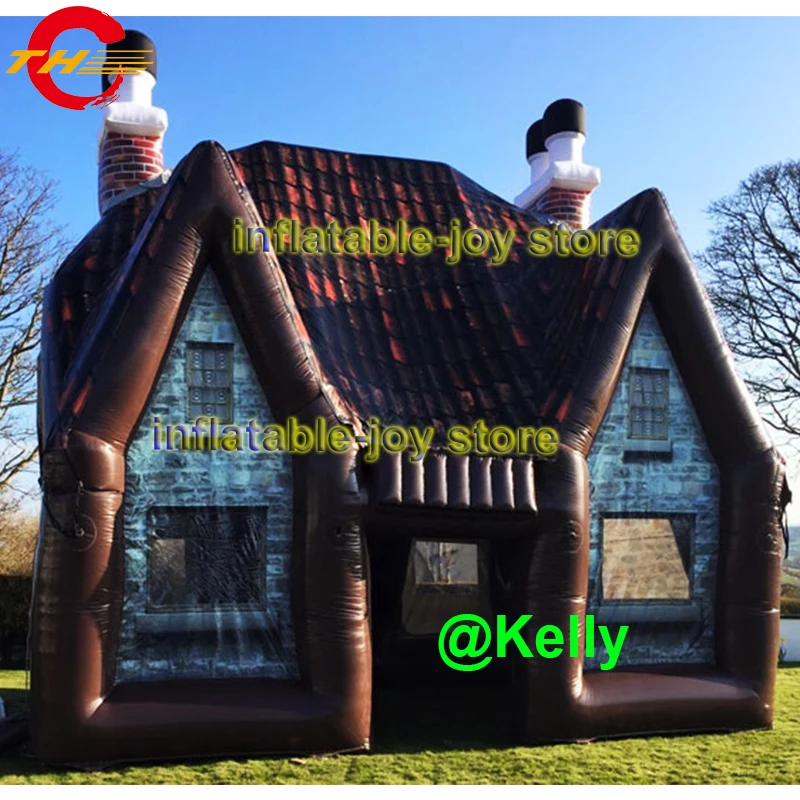 Надувной замок надувная палатка для паба с новым дизайном надувной чайной