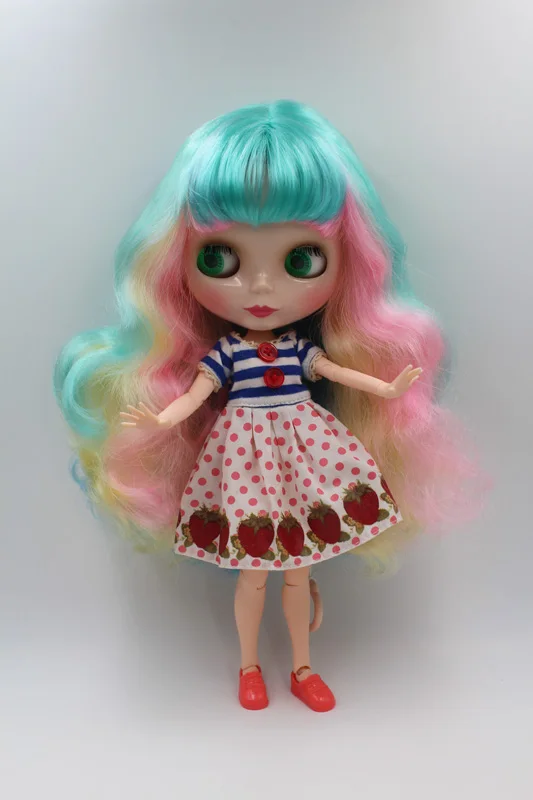Бесплатная доставка шарнирная кукла BJD сделай сам ню Блит подарок на день