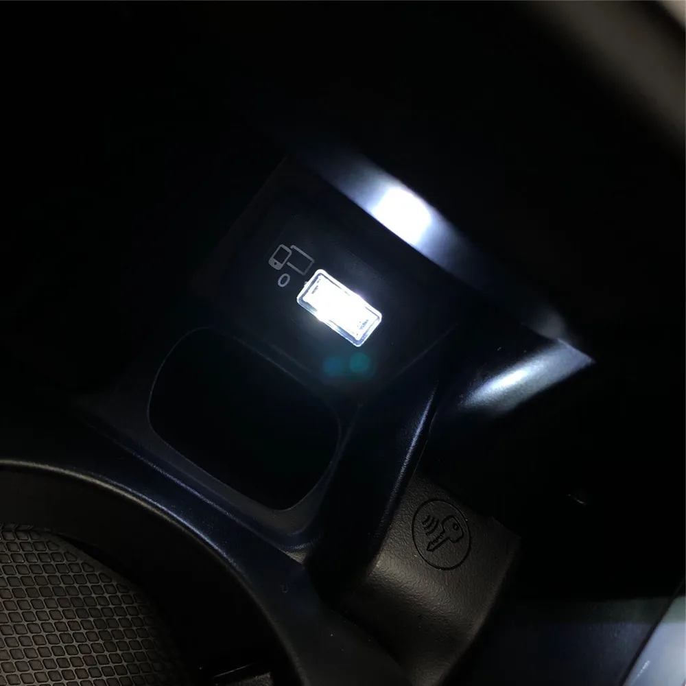 1pc Car-Styling USB Atmosphere Light Case for Hyundai Genesis G70 G80 G90 Equus Creta KONA Enduro Intrado NEXO PALISADE