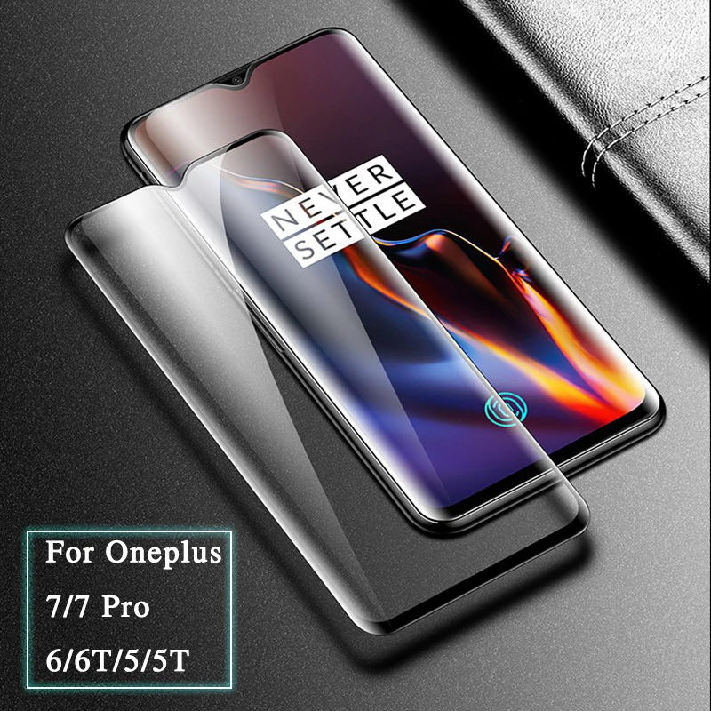 Защитное стекло для Oneplus 7/ 7 Pro закаленное Защитная пленка 6 6T 5 5T защитное One Plus 8