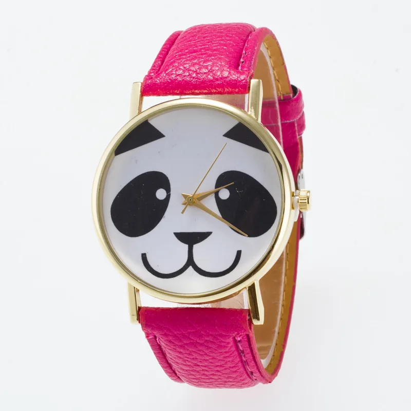 Для женщин часы кожа кварцевые наручные модное платье дамы подарки Relogio Feminino Дети