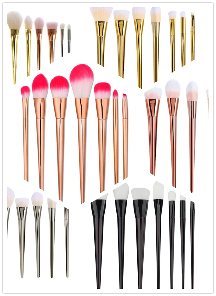 Вандер 7 шт. Макияж Расчёски для волос Инструменты Уход за кожей лица губ бровей