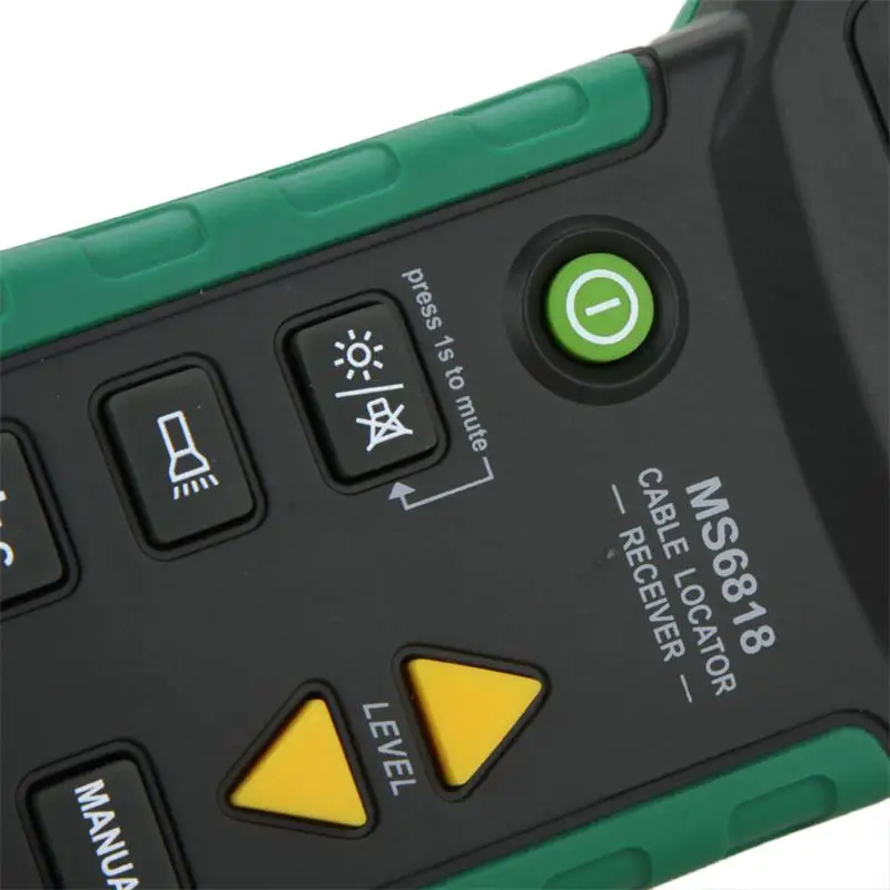 MASTECH MS6818 Расширенный тестер провода трекер многофункциональный детектор кабеля 12~ 400 В труба локатор метр Датчик Давления