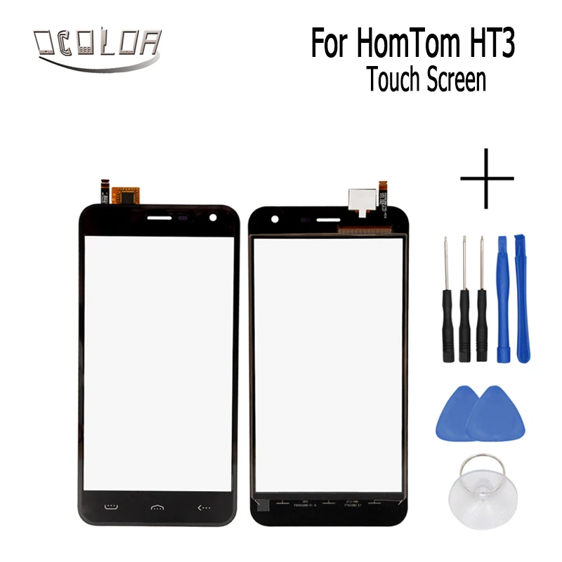 Ocolor для touch HT3 сенсорный экран стеклянная линза в сборе заменить ment Touch pro 5 0