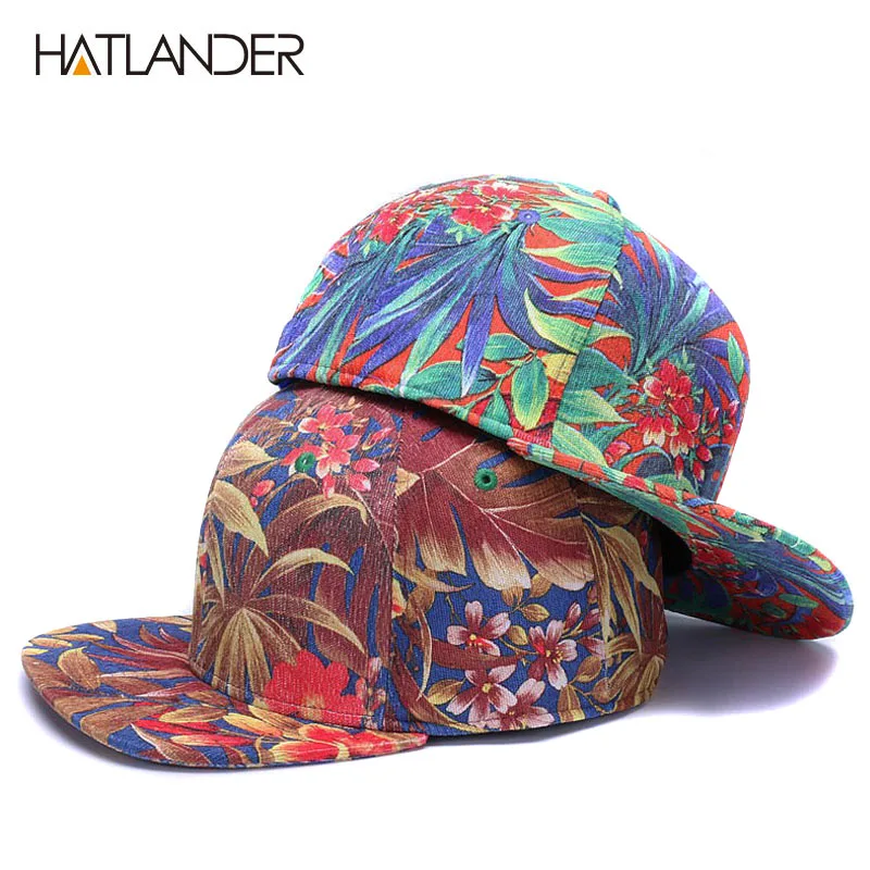 HATLANDER модные бейсболки с цветочным принтом для женщин Повседневная Бейсболка 6