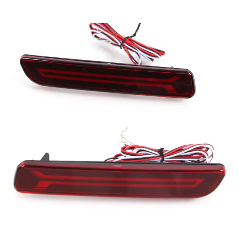 

LED Rear Bumper Reflector Fog Brake Turn Indicator Lights For Suzuki SX4 2006-17