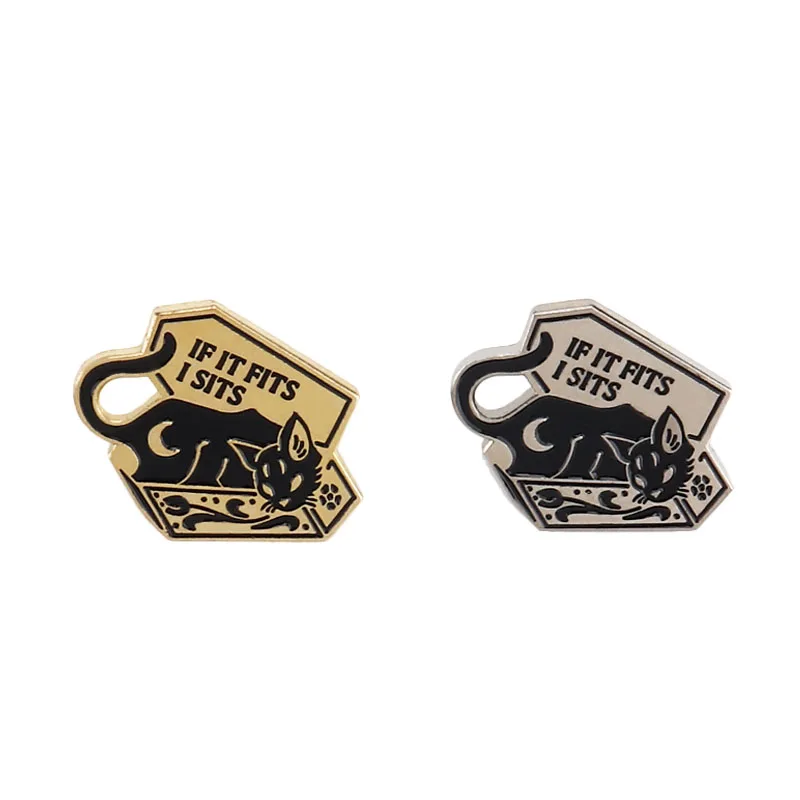 Заколки для кошек в коробке заколки милый котенок броши джинсовая куртка значок