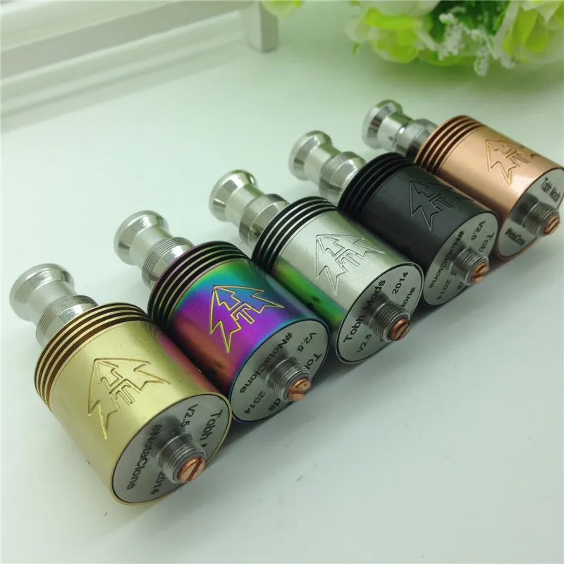 ATTY V2.5 22 мм RDA распылитель для электронной сигареты резервуар испаритель восстановление капает 510 нить распылитель