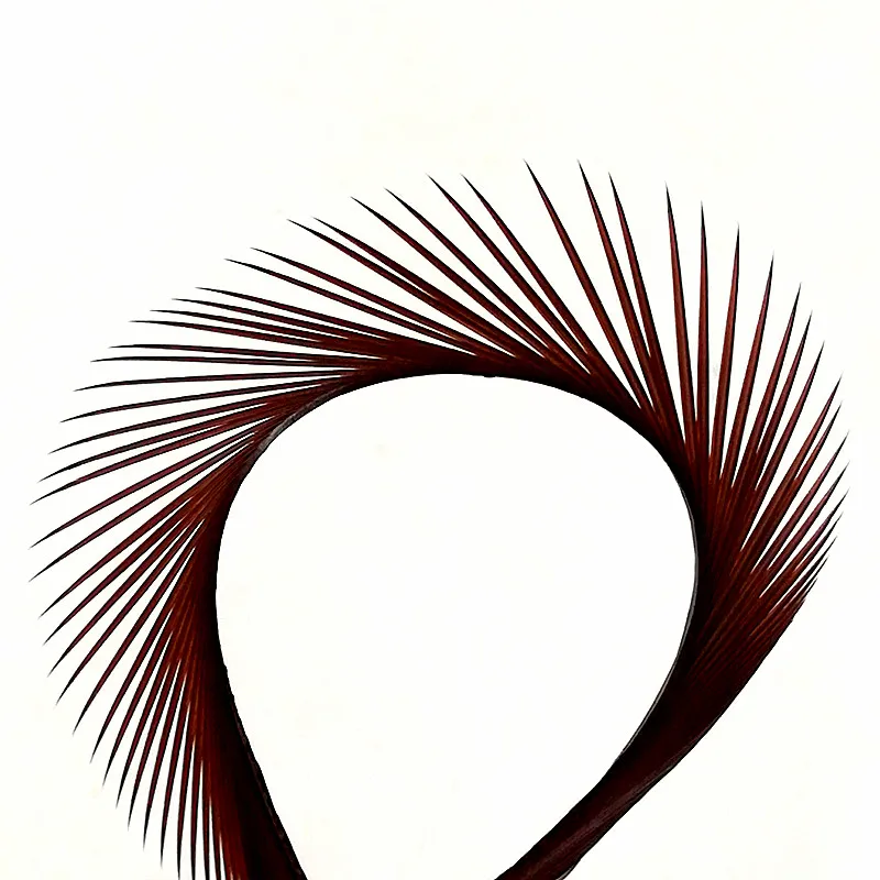 KKWEZVA 21 шт. гусиный Биот Feathers15-20cm гусиные биоты материалы для завязывания мух нимфа и лавы разделенные хвосты и ранние крылья