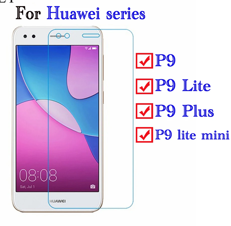 Закаленное стекло для huawei P9 Lite Mini Защита экрана для huawei P9 Lite Plus защитное стекло P 9 P9lite светильник Mini Glas пленка