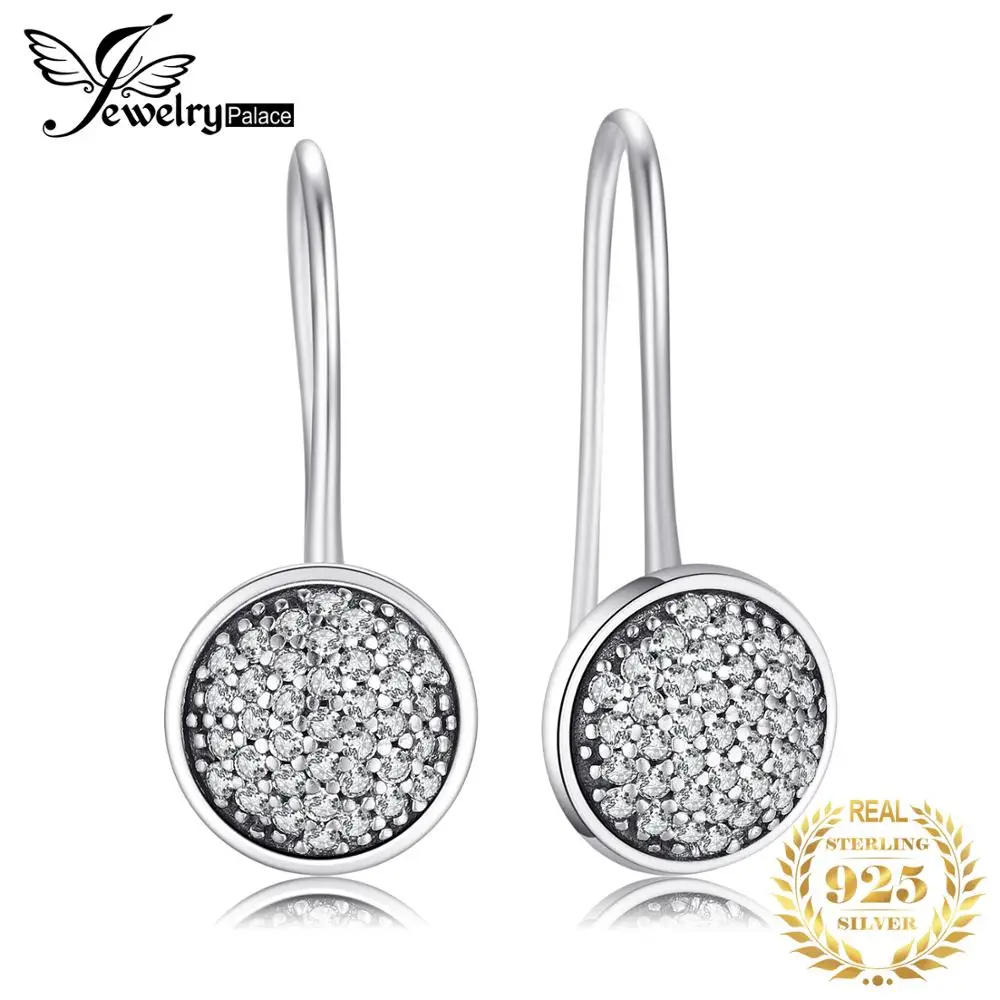 Jewelrypalace реальные 925 стерлингового серебра мерцающий старый ночь капли вечность