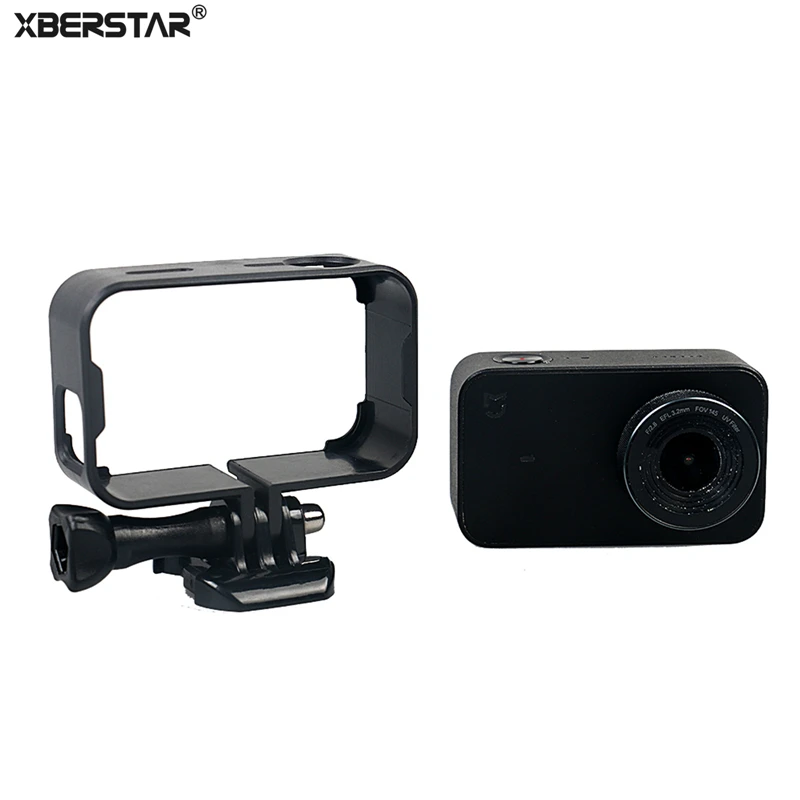 XBERSTAR Protective Housing Case Cover for Xiaomi Mijia 4K Mini Action Camera Border Side Frame Box |