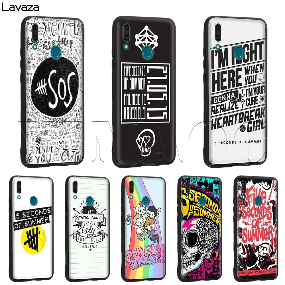 Lavaza 5Sos 5 секунд лета силиконовый чехол для Huawei Mate 10 P8 P9 P10 P20 Lite Pro P Smart Mini 2017 - купить