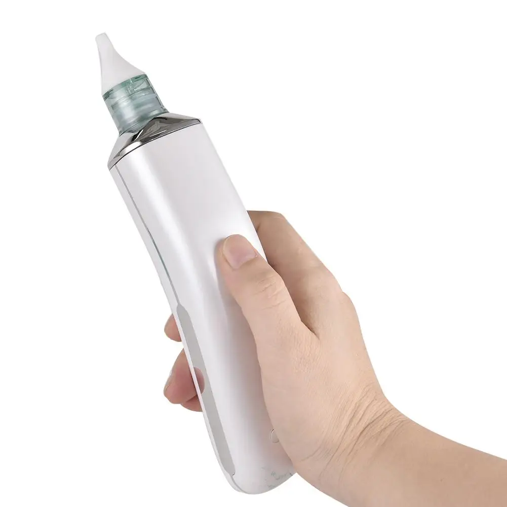 

Baby Electric Nasal Aspirator Adjustable Manual Nose Cleaner Rechargeable Newborn Nasal Congestion Nasal Suction Device