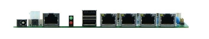 Материнская плата atom D2550 1U сетевой экран 4 lan 1000M мини-itx материнская блок питания 12