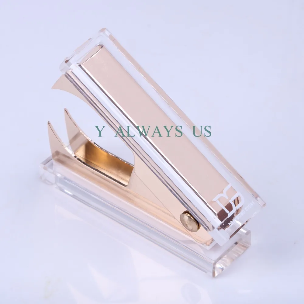 

High quality Acrylic stationery hole punch + staple remover office stationery supply