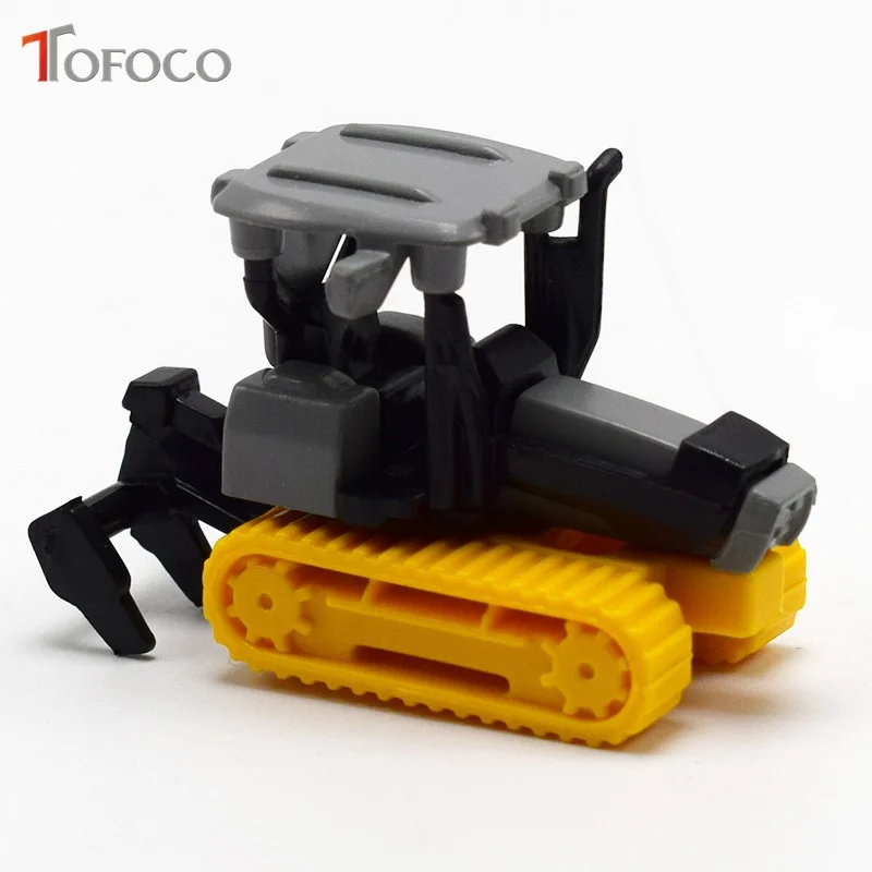 TOFOCO 1 шт. Супер Мини DIY сельскохозяйственная техника для сборки трактор инженер