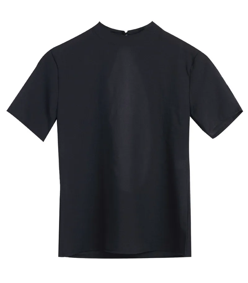 Женская сексуальная летняя футболка с открытой спиной повседневный Свободный