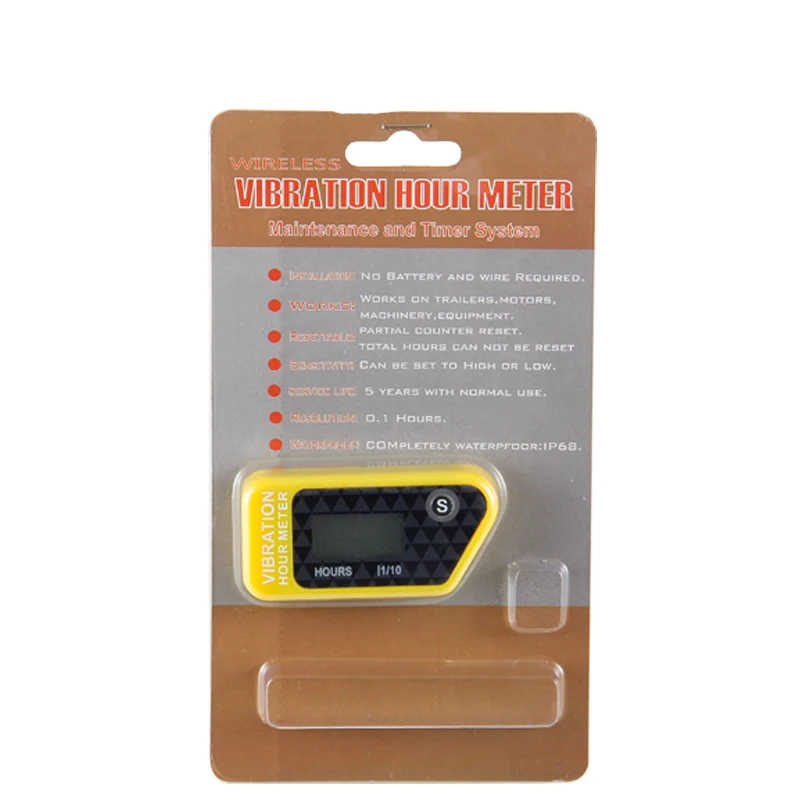 10 шт./лот сбрасываемый вибрации счетчика для мотокросса бензопила трактор
