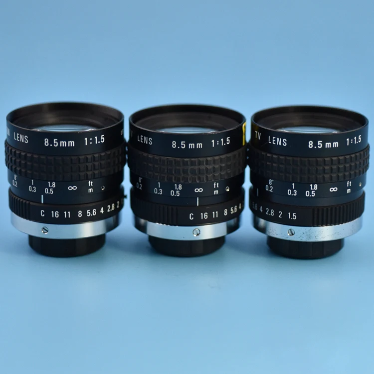 Подержанный оригинальный PENTAX/COSMICAR 8 5 мм 1:1.5 объектив CCTV промышленный для