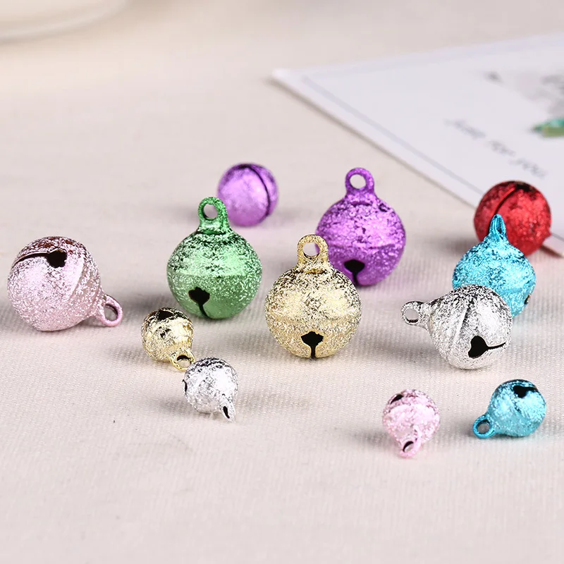 20 шт./лот 6 мм 8 10 12 смешанные цвета матовый колокольчик подвески Kawaii кулон
