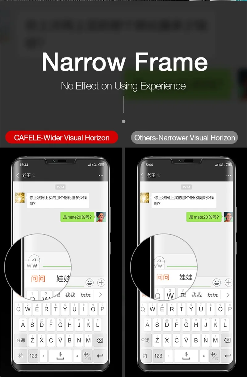 Защитная пленка CAFELE для huawei mate 20 Pro P30 Honor 20 Nova 5 5i 5pro из закаленного стекла 6D с закругленными краями