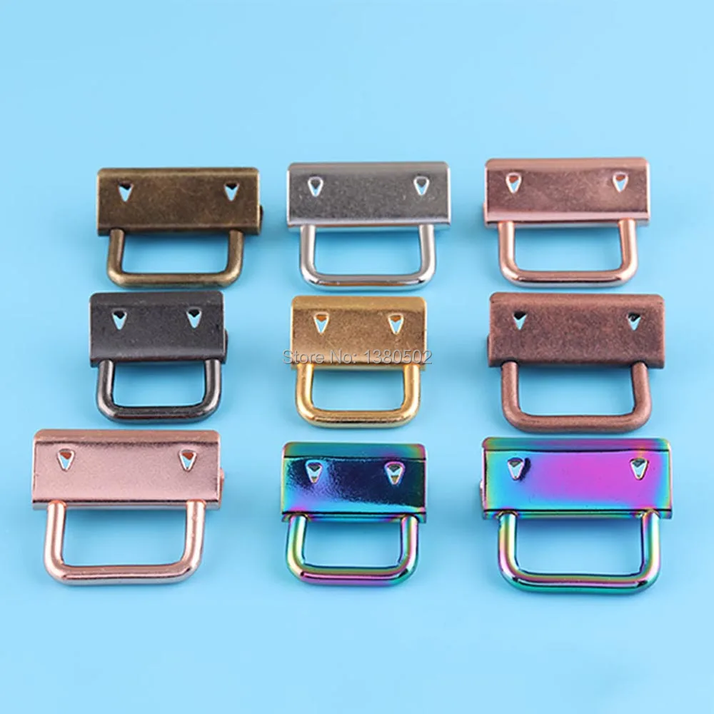 

50pcs /lot 20/25/30/32mm High Quality Key Fob Hardware Buckles For Fabric Ribbon Webbing Rope Accessories