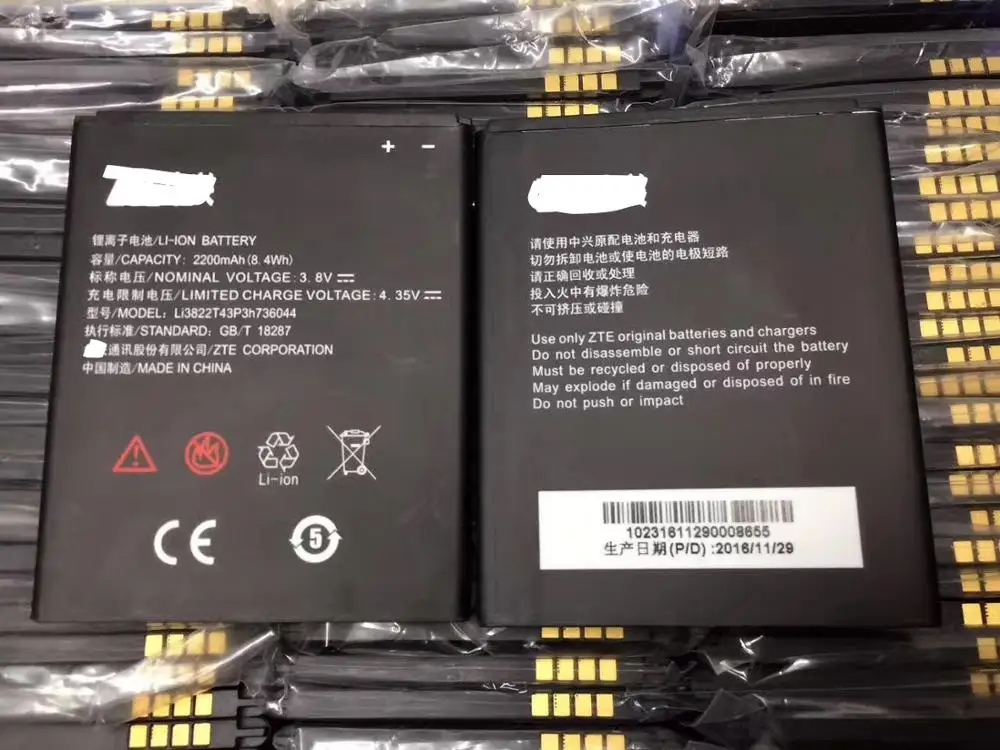 Аккумулятор 3 8 в 2200 мАч Li3822T43P3h736044 для ZTE Blade L4 A460|battery for zte|battery forbattery 2200mah |