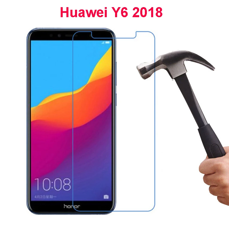 1 шт. 2 HD закаленное стекло для Huawei Y6 Prime 2018 Защитная пленка экрана Y9 Y7 Y5 из