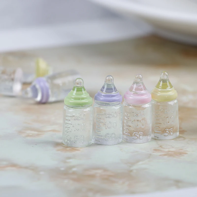 10 шт./лот мини Бутылочки для молока наполнитель прозрачной пушистой подарочной