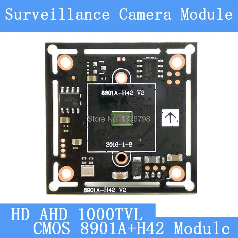 Камера видеонаблюдения PU'Aimetis HD Color CMOS 1000TVL модуль s 8901A + H42 печатная плата PAL / NTSC