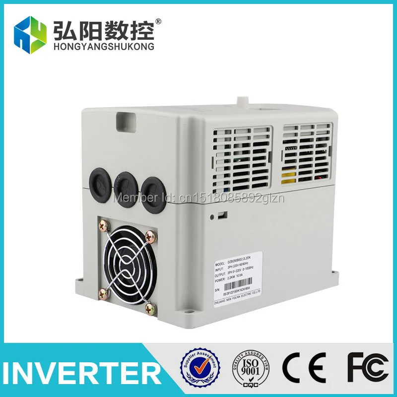 Преобразователь частоты VFD 220 В кВт преобразователь для шпиндельного