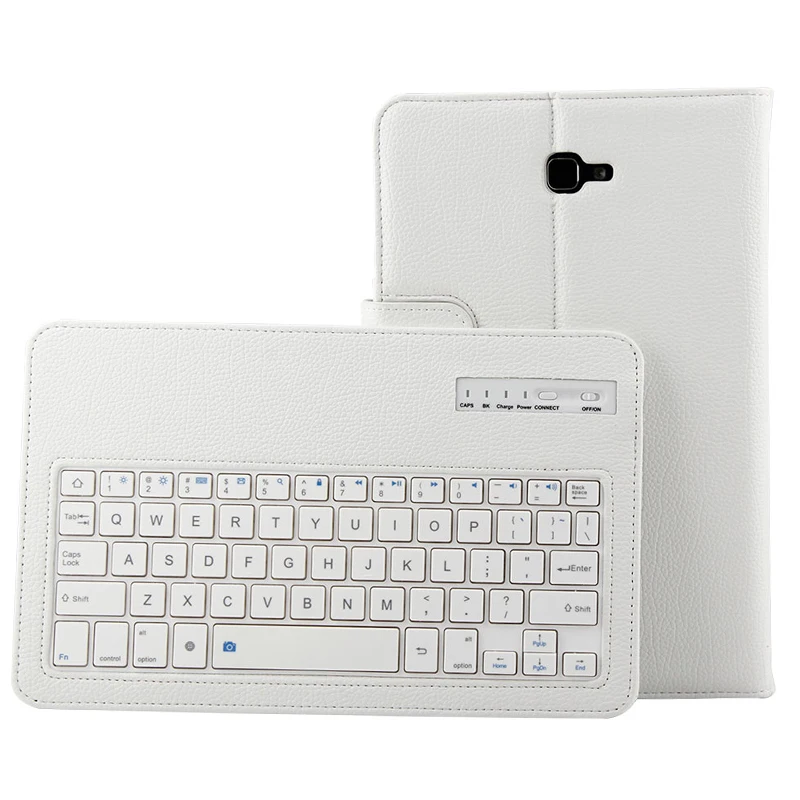 Беспроводной Bluetooth клавиатура чехол для Samsung Galaxy Tab A A6 T580 T585 T580N T585N 10,1 ''Tablet Защитный чехол