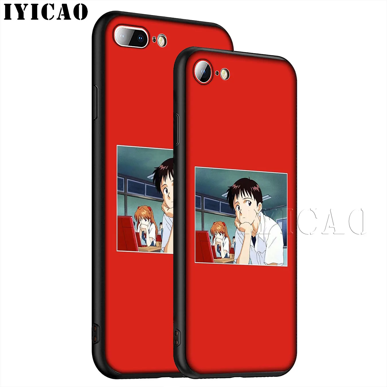 IYICAO Japanese anime Love Friend ART Soft Silicone Phone Case for iPhone XR X XS 11 Pro Max 6 6S 7 8 Plus 5 5S SE 10 Cover |