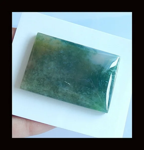 Мох Агат Модный кулон кабошон 44x30x7 мм 18 3 г | Украшения и аксессуары