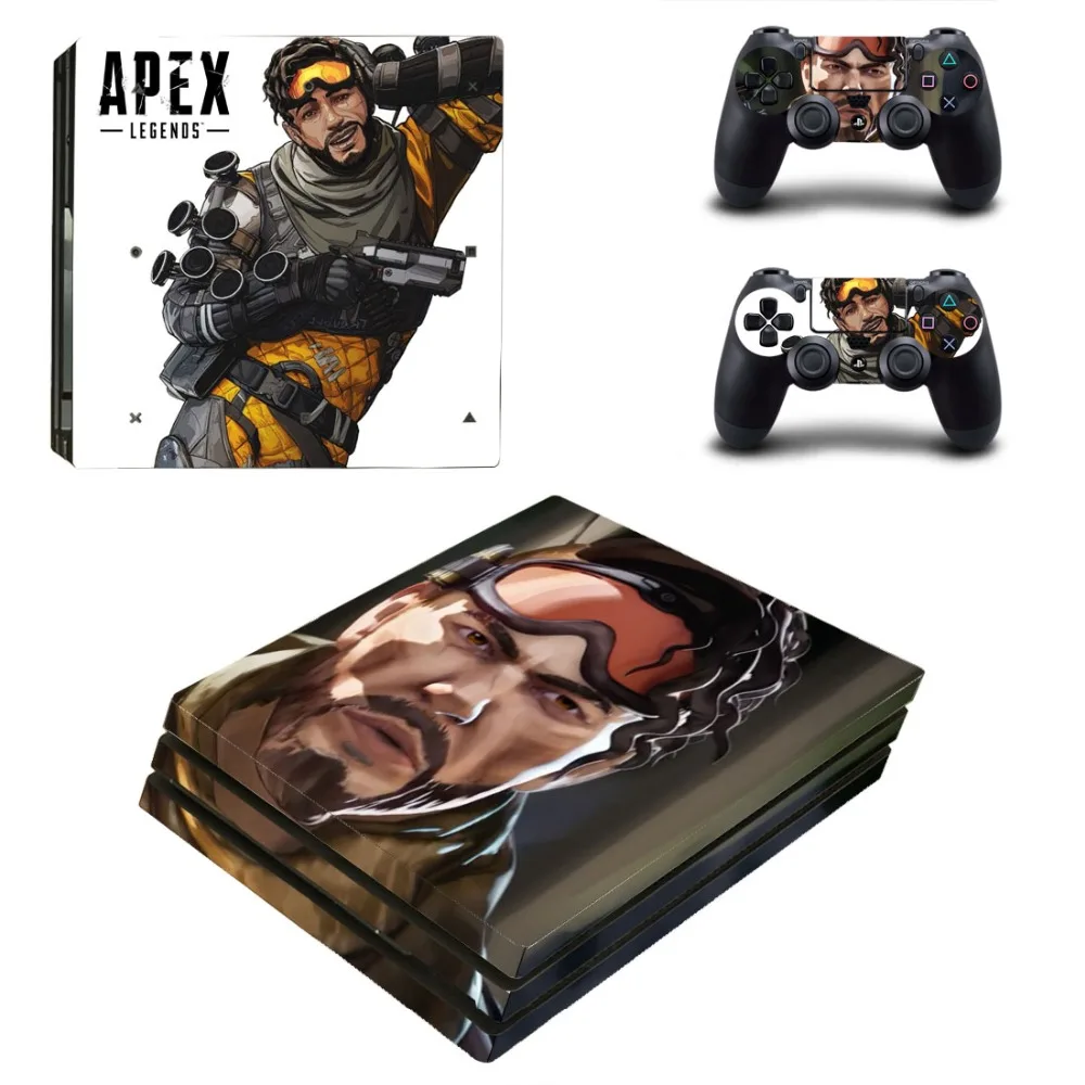 APEX легенды PS4 Pro кожи Стикеры наклейка для Игровые приставки 4 консоли и 2