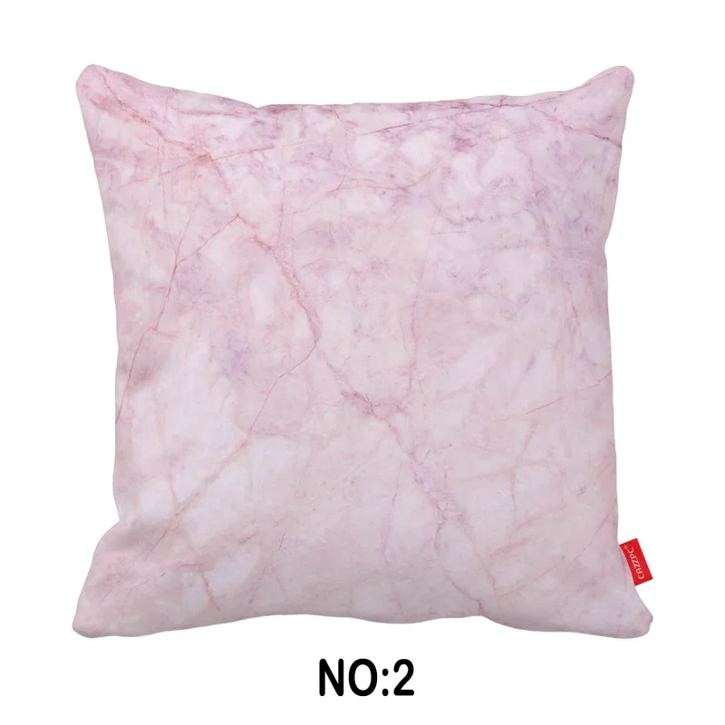 Розовый черный белый потрясающий современный мраморный принт декоративная