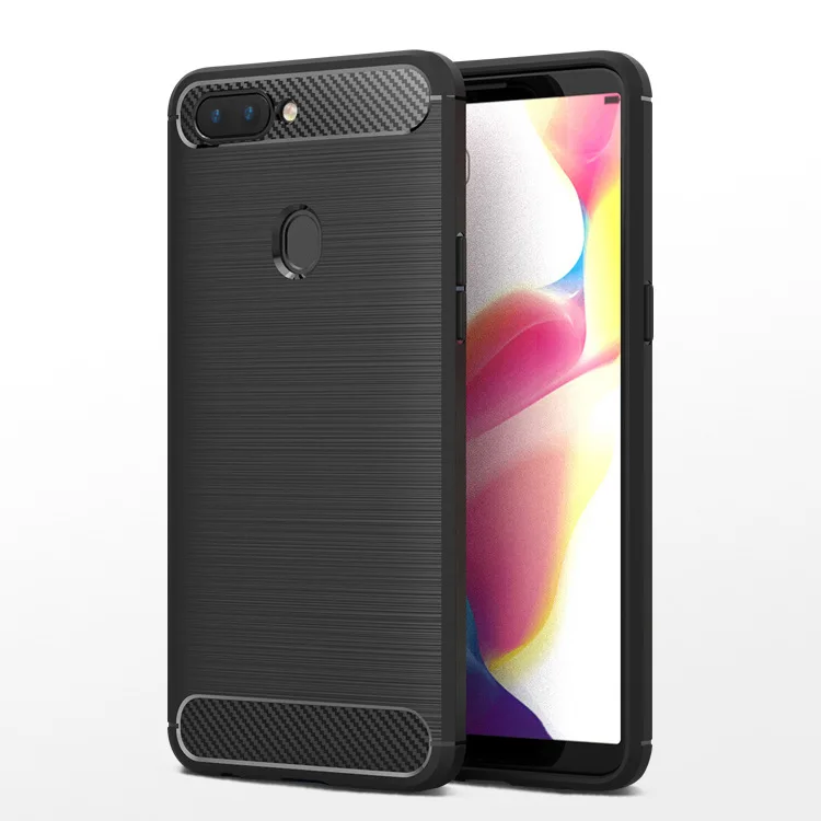 Мягкий чехол из углеродного волокна для Oppo A5 A3 A3S Realme2 Y83 PRO F7 youth F5 F1s R15 R9 R9s R11 R11s Plus A83