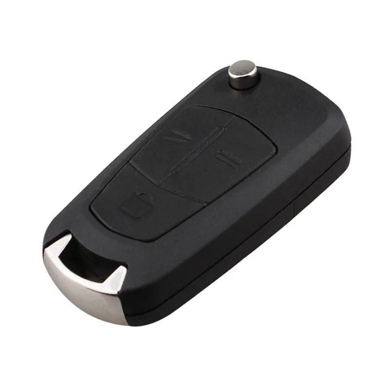 Dandkey 3 кнопки раскладной дистанционный ключ для Vauxhall Opel Astra H 2004 2009 Zafira B 2005 2013 Fob 433