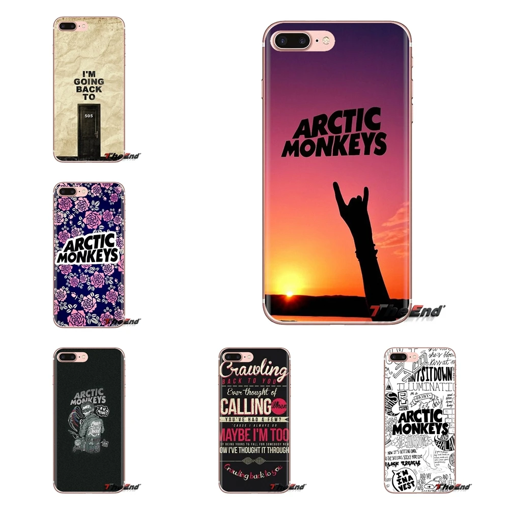Прозрачный чехол из ТПУ с логотипом Arctic Monkeys Music Rock Band для Samsung Galaxy A3 A5 A7 A9 A8 Star A6 Plus