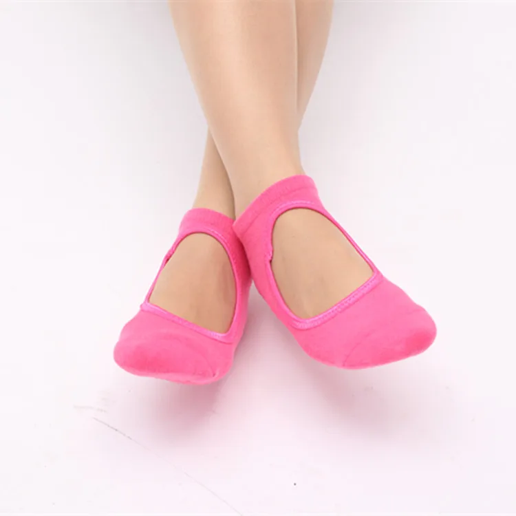 Женские круглые носки для йоги женские балетные танцевальные противоскользящие