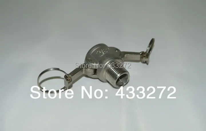 Camlock QD 1/2 BSP Тип B нержавеющая сталь 316 фитинг для домашнего пивоварения "Мужской