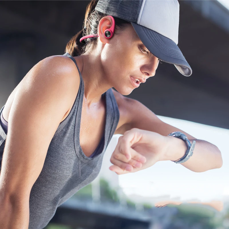 Оригинальные беспроводные Bluetooth наушники Plantronics BackBeat Fit многоцветные спортивные