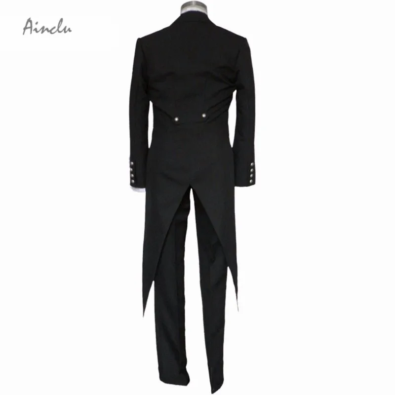 Костюм для косплея Ainclu Черный Батлер 2 Kuroshitsuji Себастьян михаелис любого размера